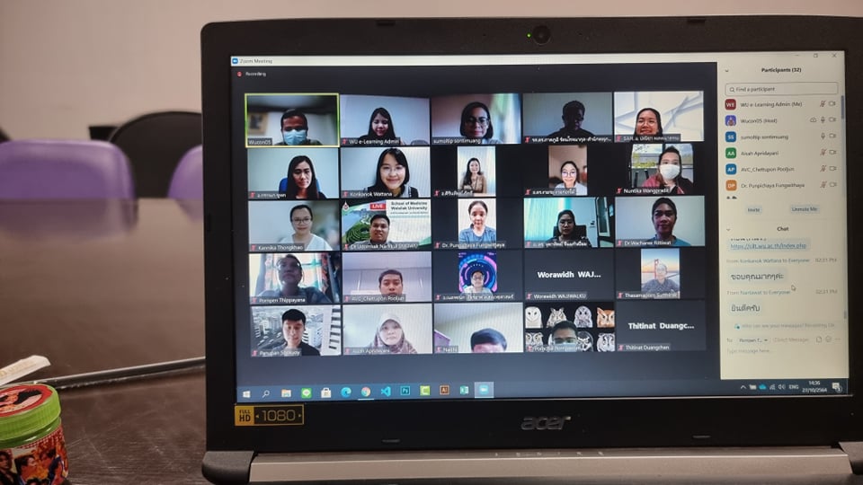 อบรมเชิงปฏิบัติการ e-Learning วันที่ 27 ต.ค. 2564