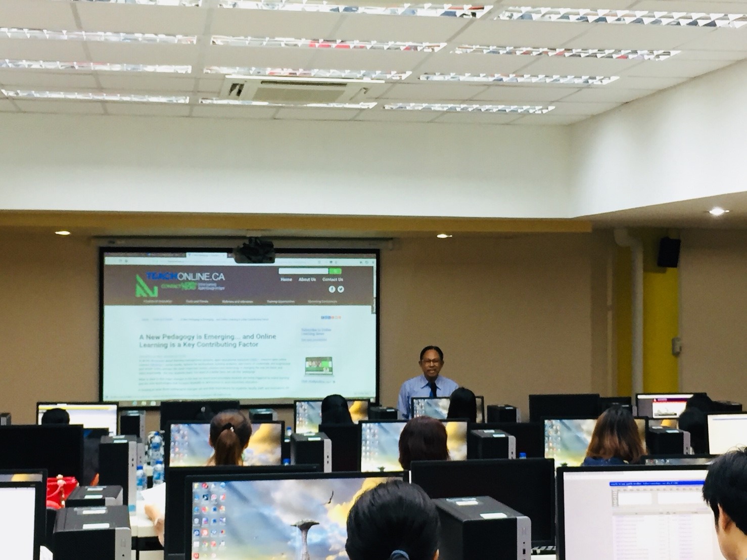 โครงการอบรมการใช้งาน Moodle เพื่อการเรียนการสอน